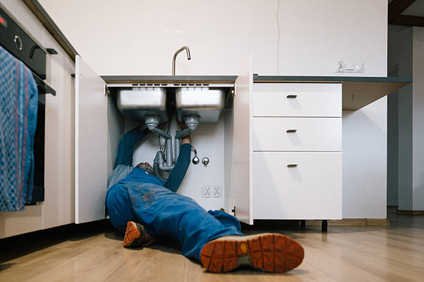 Professional Drain Cleaning technician working in Green Valley, SD
